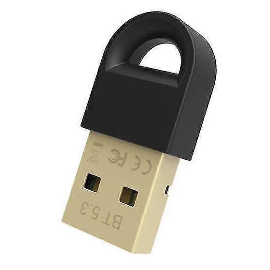 Adapter ，USB Bluetooth 5.3 Adapter USB Desktop Computer Bluetooth Receiver Keyboard Mouse Bluetooth Transmit