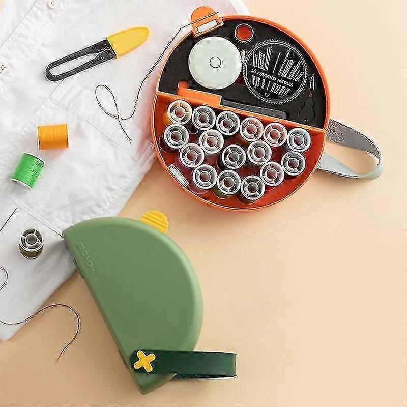 Household Needle And Thread Box Set Sewing Tools Portable Portable Needle And Thread Sewing Box