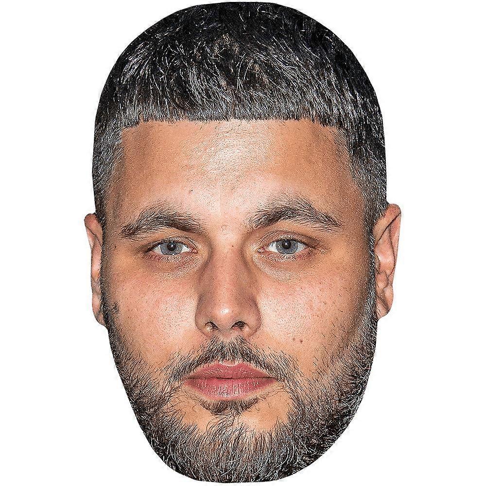 Janum Khan (Beard) Big Head. Larger than life mask.