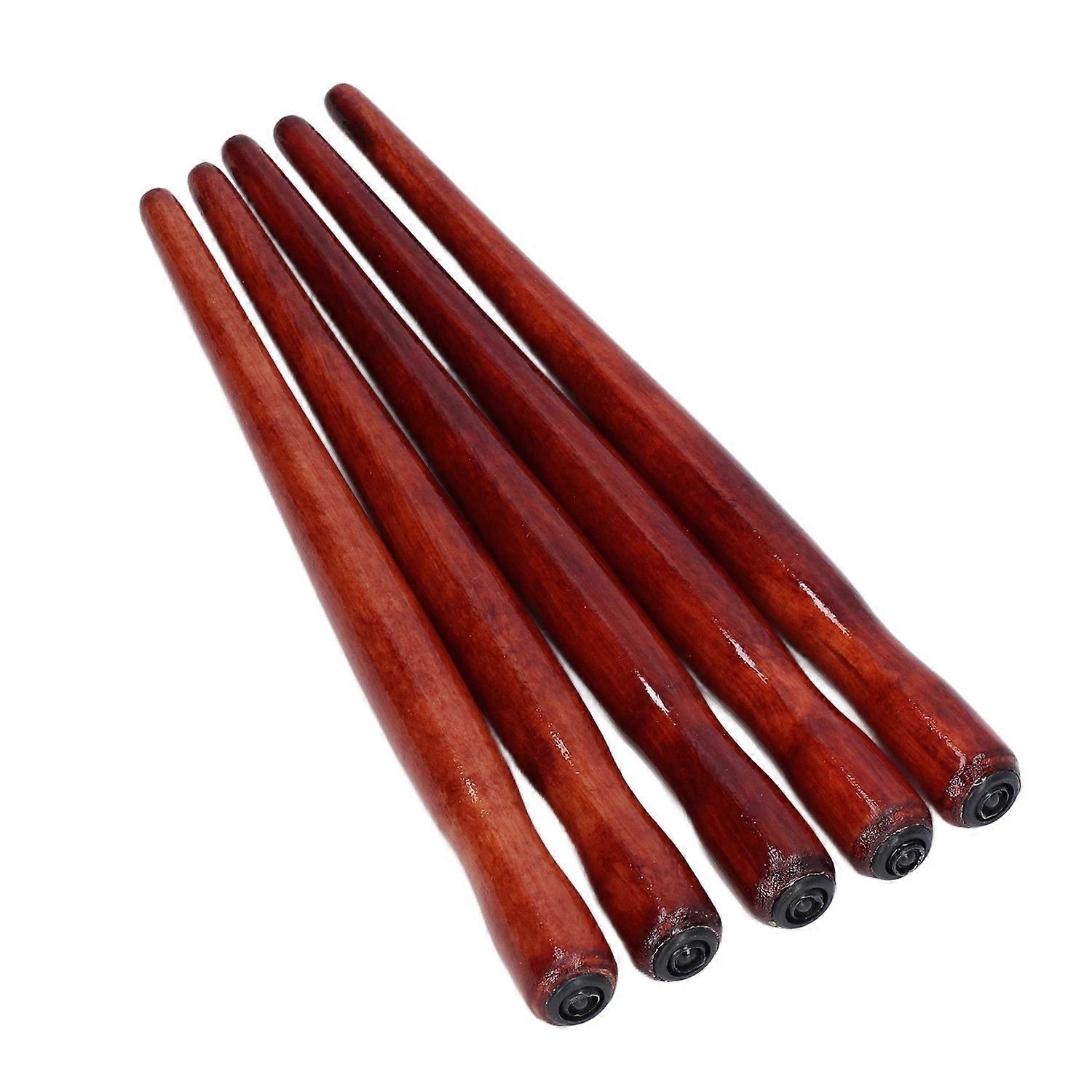 5Pcs Dip Pen Nib Holder Premium Sandalwood Nontoxic Comfortable Hold Sturdy Durable Comic Pen Nib Ho