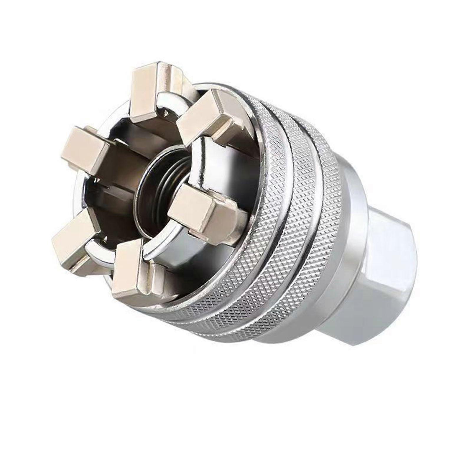 Multi-function Universal Socket Wrench Adjustable Heavy Duty 3/8-Inch Drive Ratchet Torque Wrench Power Drill Socket Tool