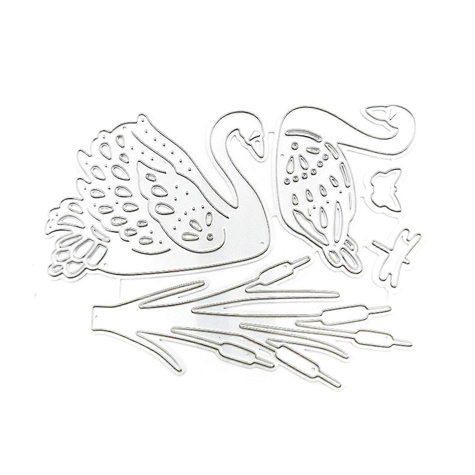 Lovebirds Metal Die Cuts Animal Cutting μήτρες για DIY κάρτα που κάνει ανάγλυφη Scrapbooking χαρτί Photo Frame διακοσμήσεις