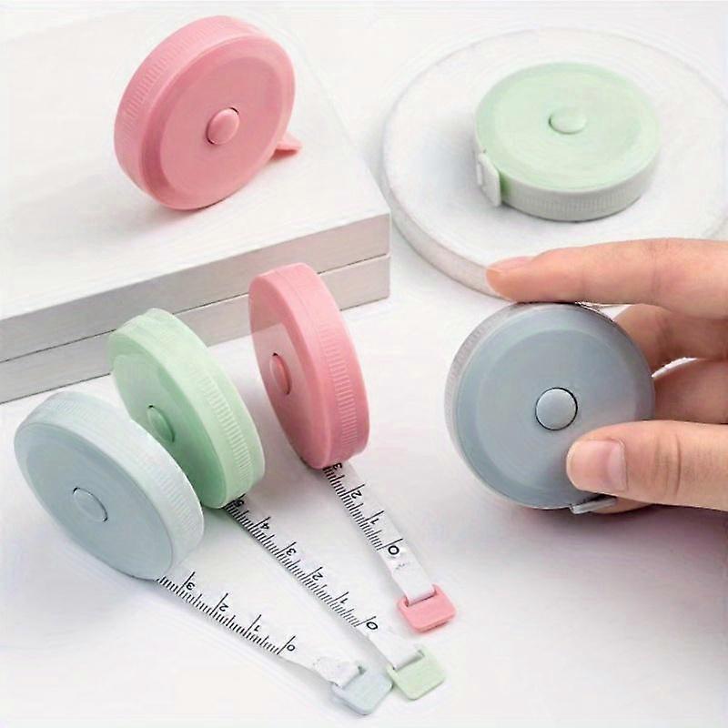 1pc Compact & Portable PVC Tape Measure - Ideal for Body Measurements, Waist, Chest, and Clothing Fit - Lead-Free