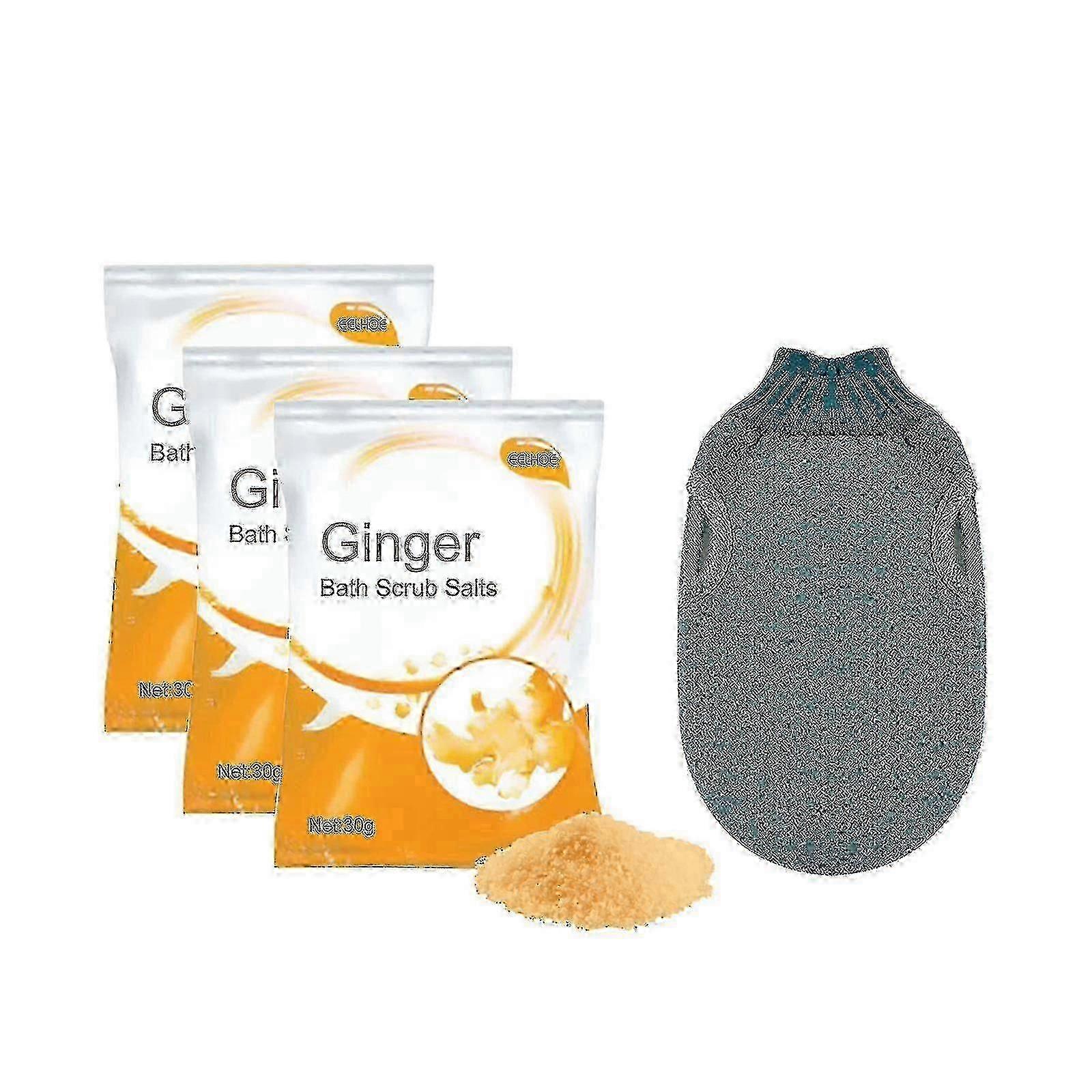 Sel de bain lymphatique Amélioration du corps Dragage Gonflement lymphatique Dissiper l’humidité froide Sel de bain -