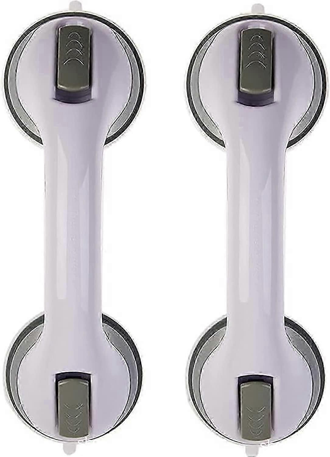 Bathroom Handrails, Suction Cup Non-Slip Handrails, Non-Perforated Bathroom Glass Door Handle Safety Handles