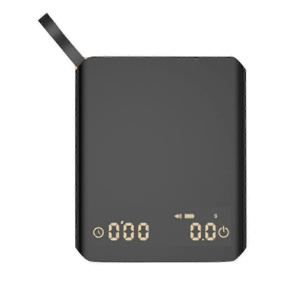 Rechargeable Coffee Scale 2Kg Small Baking Home Automatic Timing Smart Electronic Kitchen Scale Acc