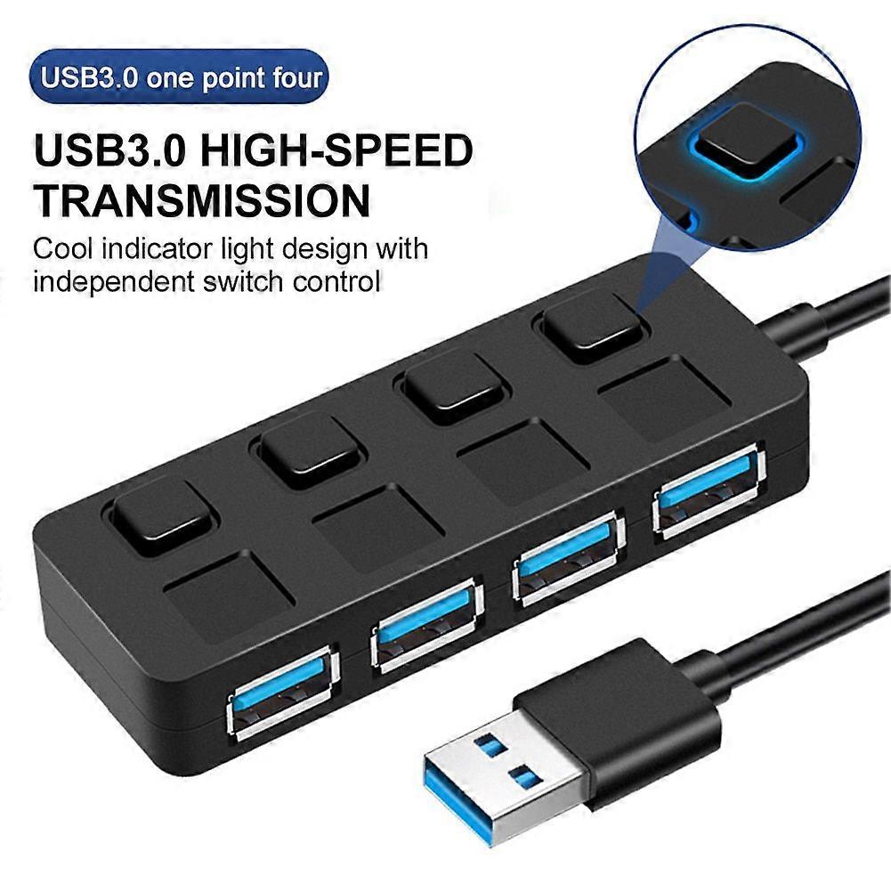 RYRA 4 Port 5Gbps High Speed HUB USB 3.0 Splitter Type C OTG Adapter For Macbook