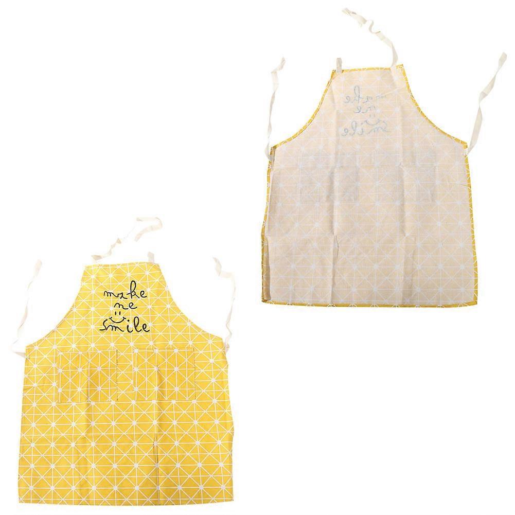 Cooking Apron Breathable Patterned Kitchen Tool For Home Cooking Fashionable Apron