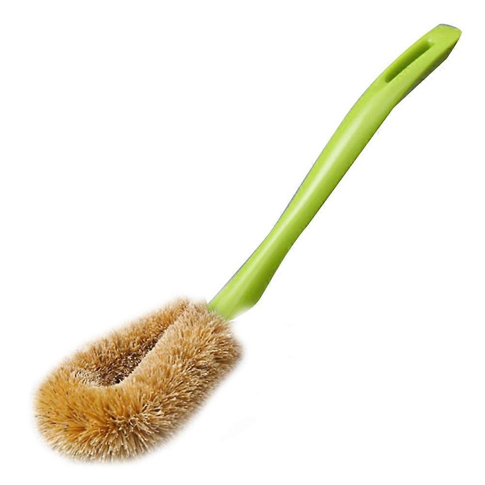 Plastic Long Handle Cleaning Brush for Kitchenware, BPA-Free, Sturdy Bristles, Ideal for Pots and Pans