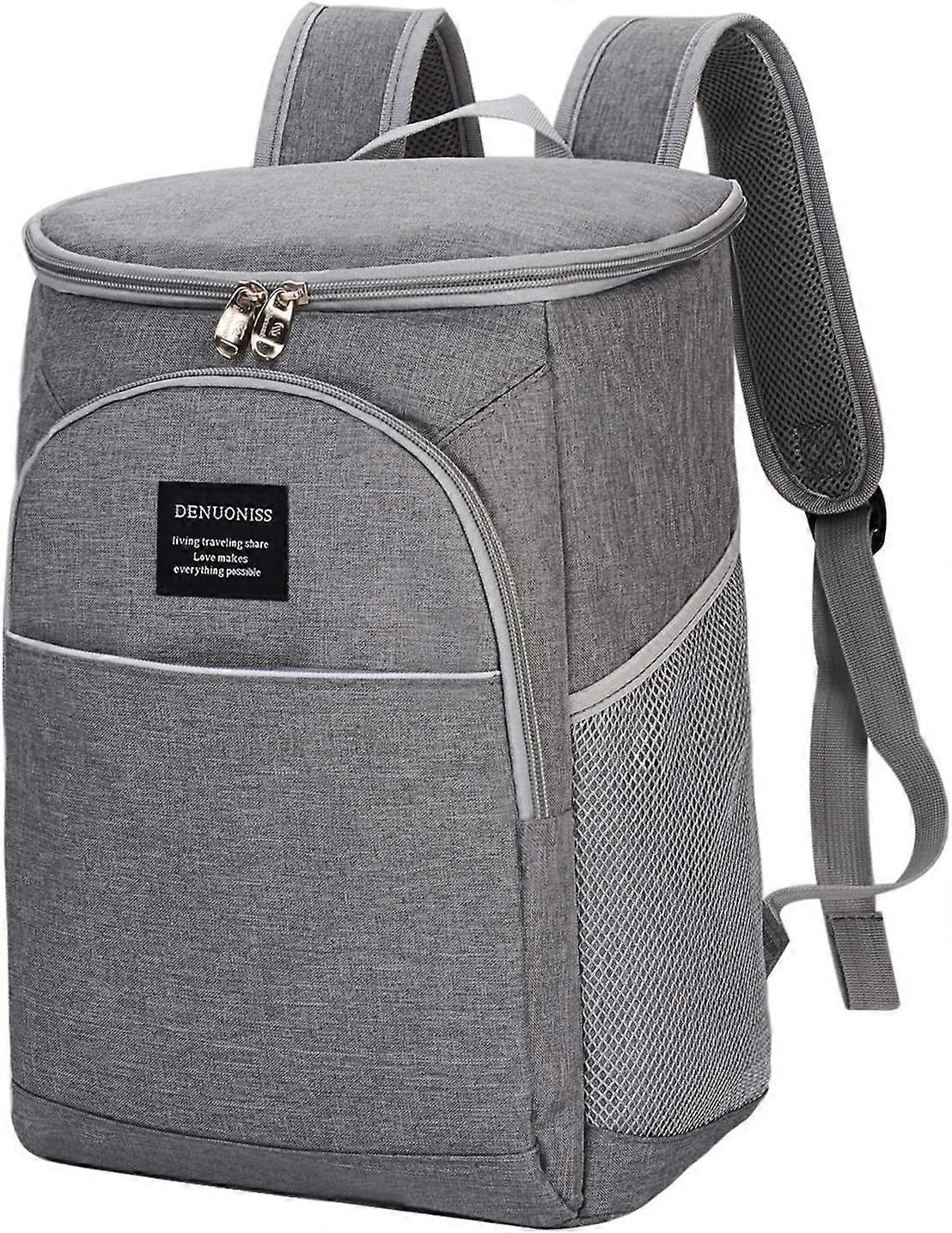 Isolerad picknickryggsäck Kylväska Isolerad kylare ryggsäck Stor kapacitet isolerad kylare ryggsäck Kylare ryggsäck Stor kapacitet Camping Backpac