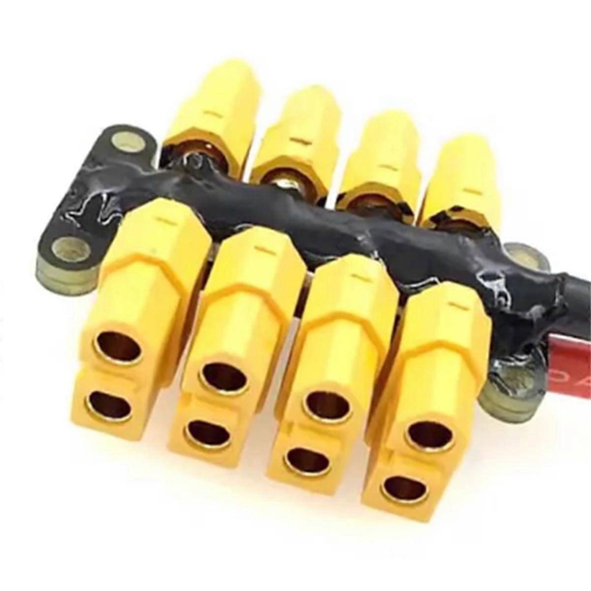 RC Multirotor XT60 Connector Power Distribution Connection Board with XT60 Cable for RC Quadcopter Aircraft