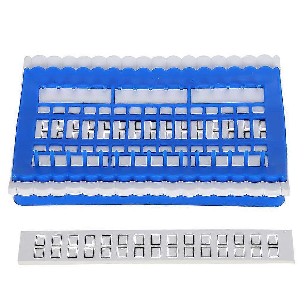 30 Positions Cross Stitch Embroidery Floss Thread Organizer Row Line Tool Sewing Tool Set