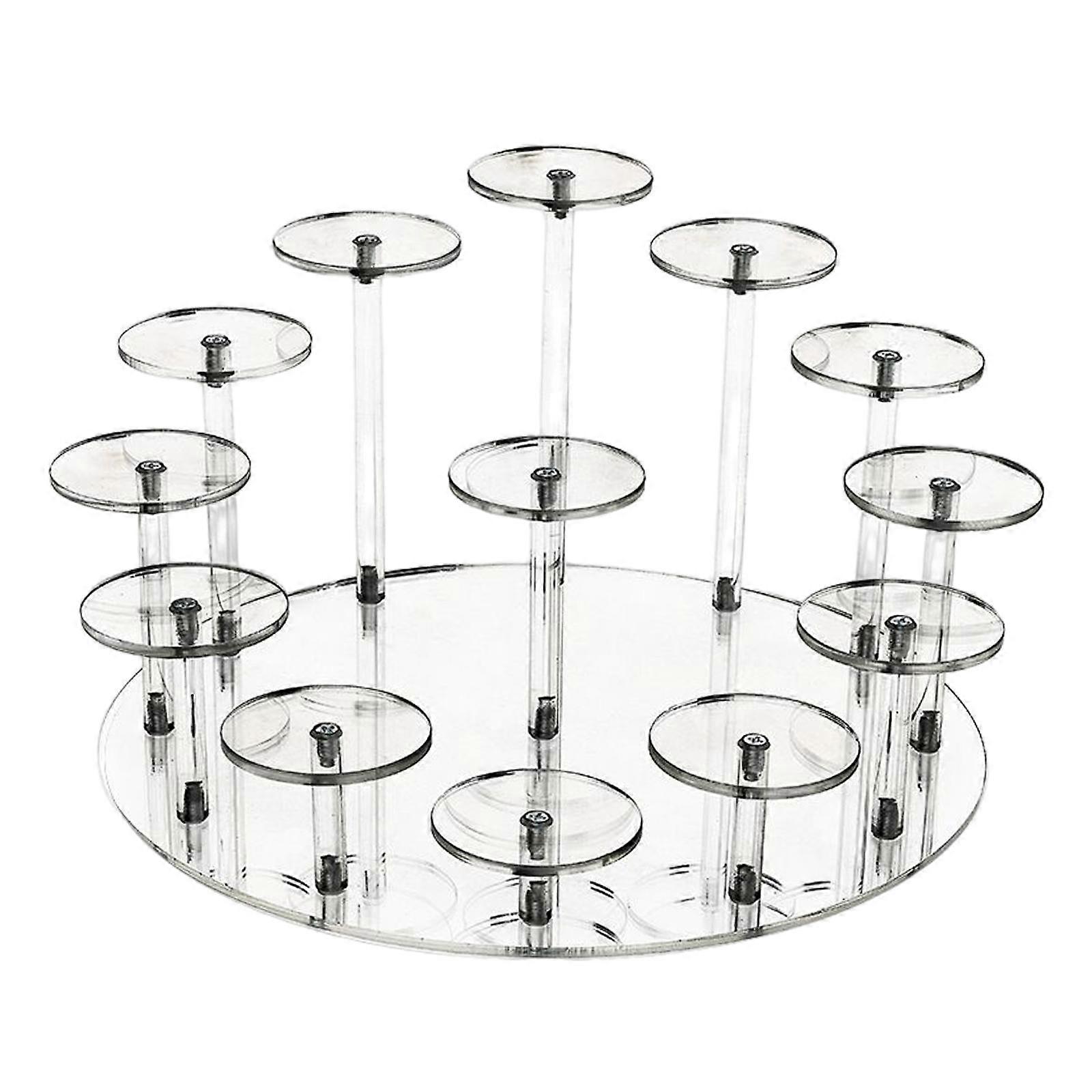 13Slots Action Figure Display Rack Support Transparent Support Pour Poupée