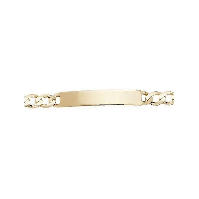 9ct Yellow Gold Men's ID Bracelet BR269