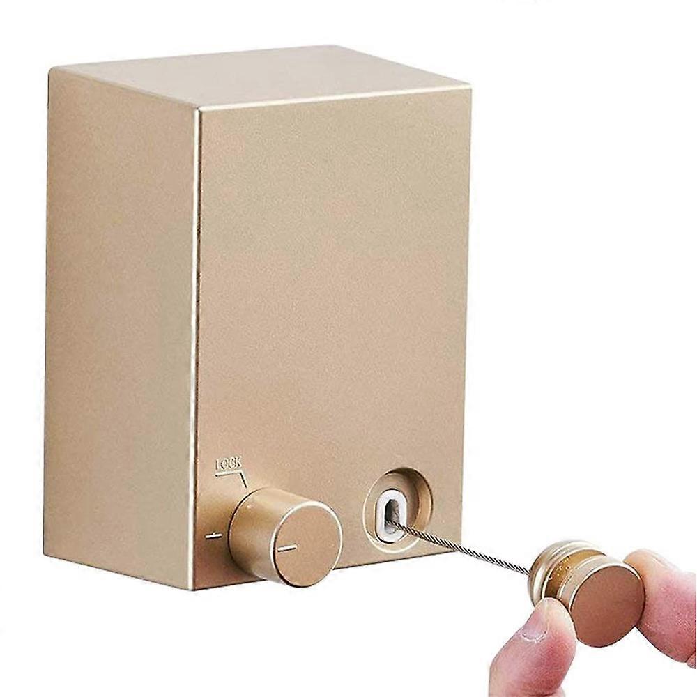 Retractable Clothesline Heavy Duty Clothing Line for Drying Clothes - Wall Mounted Stainless Steel Laundry Line - Easy Install and Hides