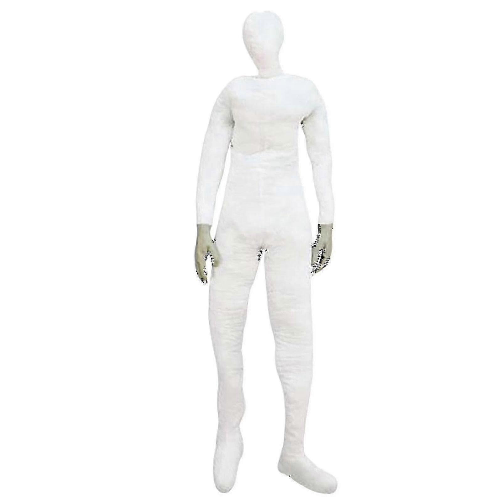 2024 182cm Tall Posable Decor Size Soft Stuffed Bendable Mannequin With Hands --(yy)