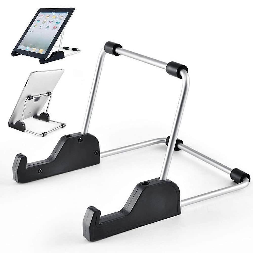 Adjustable Non-Slip Aluminum Alloy Tablet Stand for 4-13 Inch Devices, Rotatable and Ergonomic Design