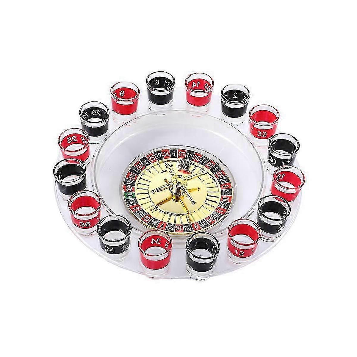 16 Cups Of Lucky Wheel Entertainment Turntable Drinkware Game Turntable Bar Supplies