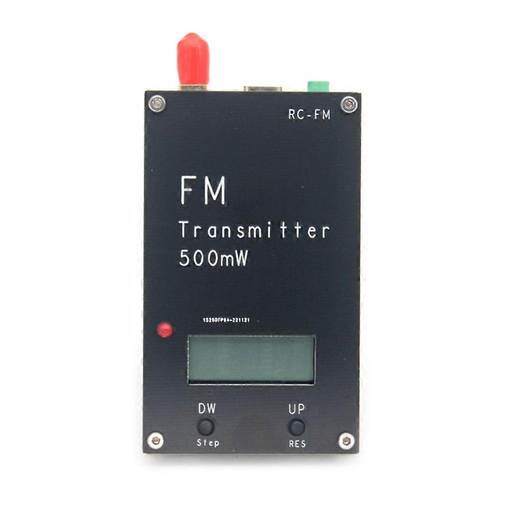 2000M 0.5W FM Transmitter Frequency LED display Stereo Digital 76-108MHz
