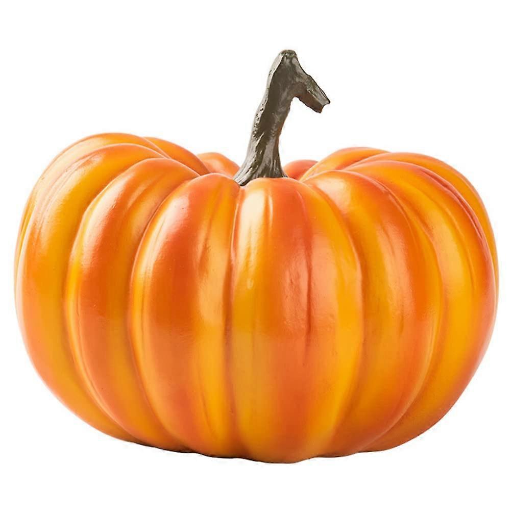Fake Resin Pumpkin Halloween Decorations Fall Table Decorations