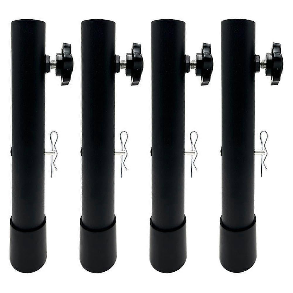 Table Leg Extenders for Folding Tables, Folding Table Leg Extensions for Straight and Bent Legs