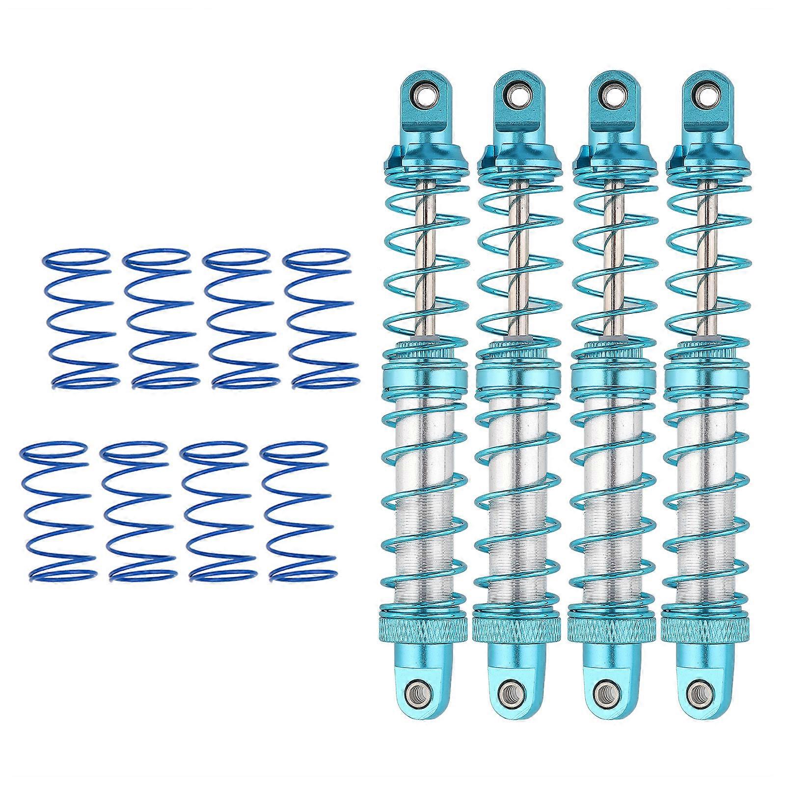 4pcs RC Update Part Metal Shock Damper Spare Springs for TRX4 SCX10 D90 1/10 RC Crawler(100mm )