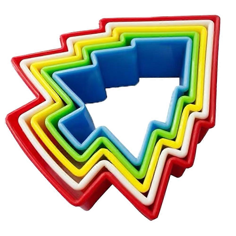 Waterzx Two Side Round Cookie Cutters ,Biscuit Cutters and Fondant cake Cutters, Assorted color