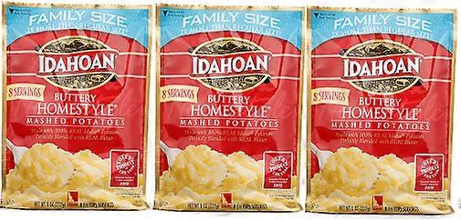 Idahoan Family Sized Mashed Potatoes Buttery Homestyle 3 Pack