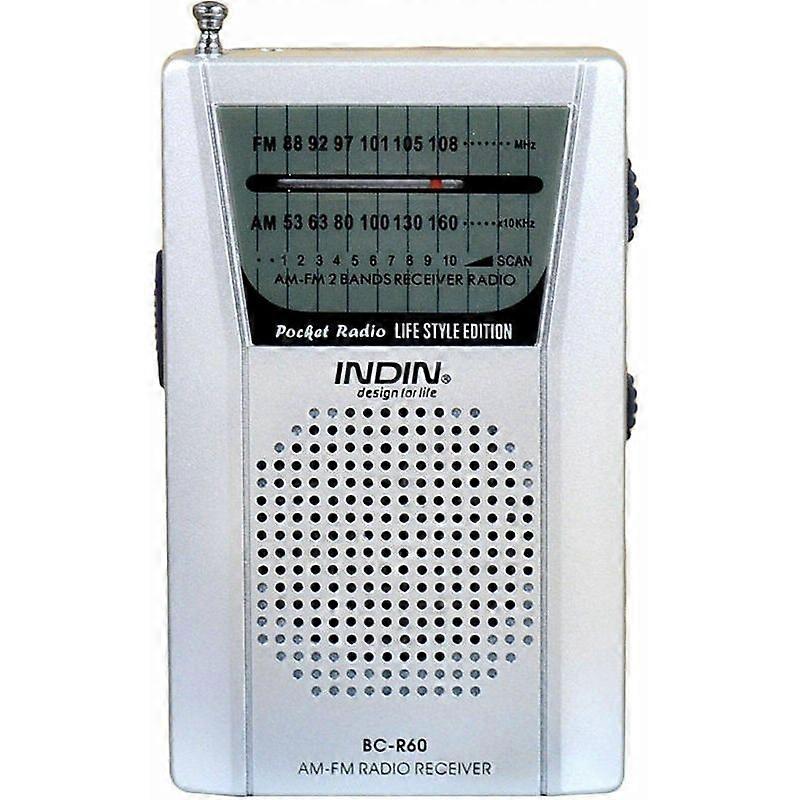 Portable FM/AM Radio with Excellent Reception and Large Speaker