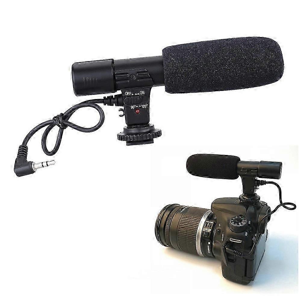 Microphone For Canon Nikon Dslr Camera Dv Camcorder Phone
