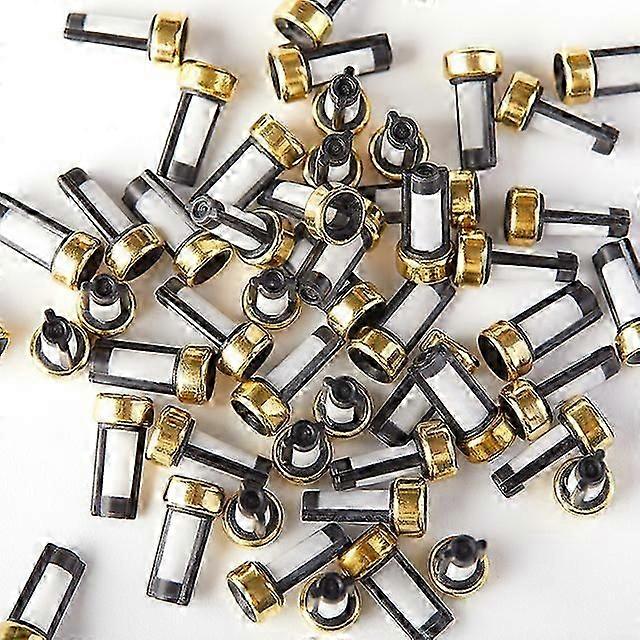10pcs/set Fuel Injector Micro Basket Filter Universal Fit For Injector Repair Tools Auto Replacement Parts 6*3*12mm