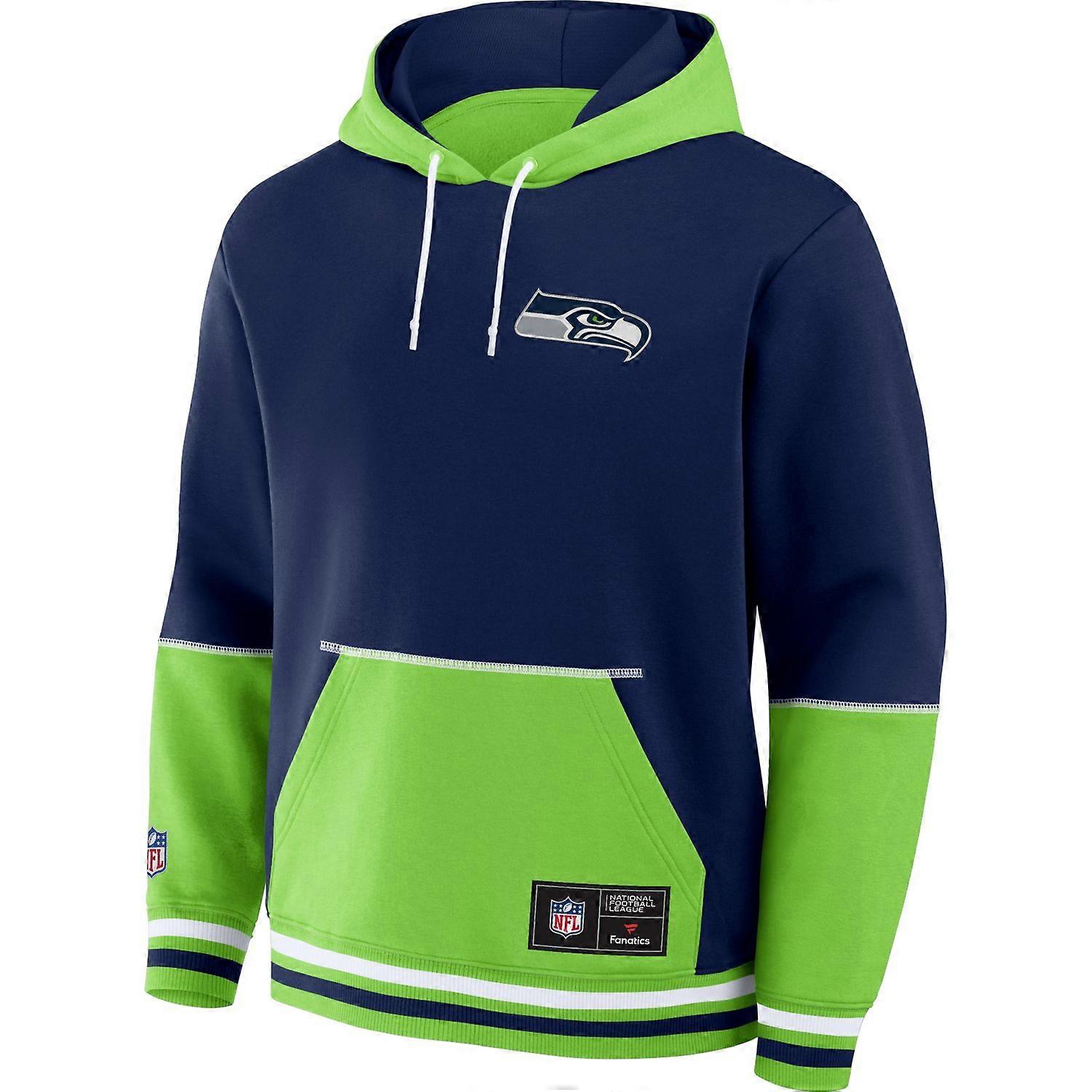 Fanatics Foundation 抓绒连帽衫 - NFL 西雅图海鹰队