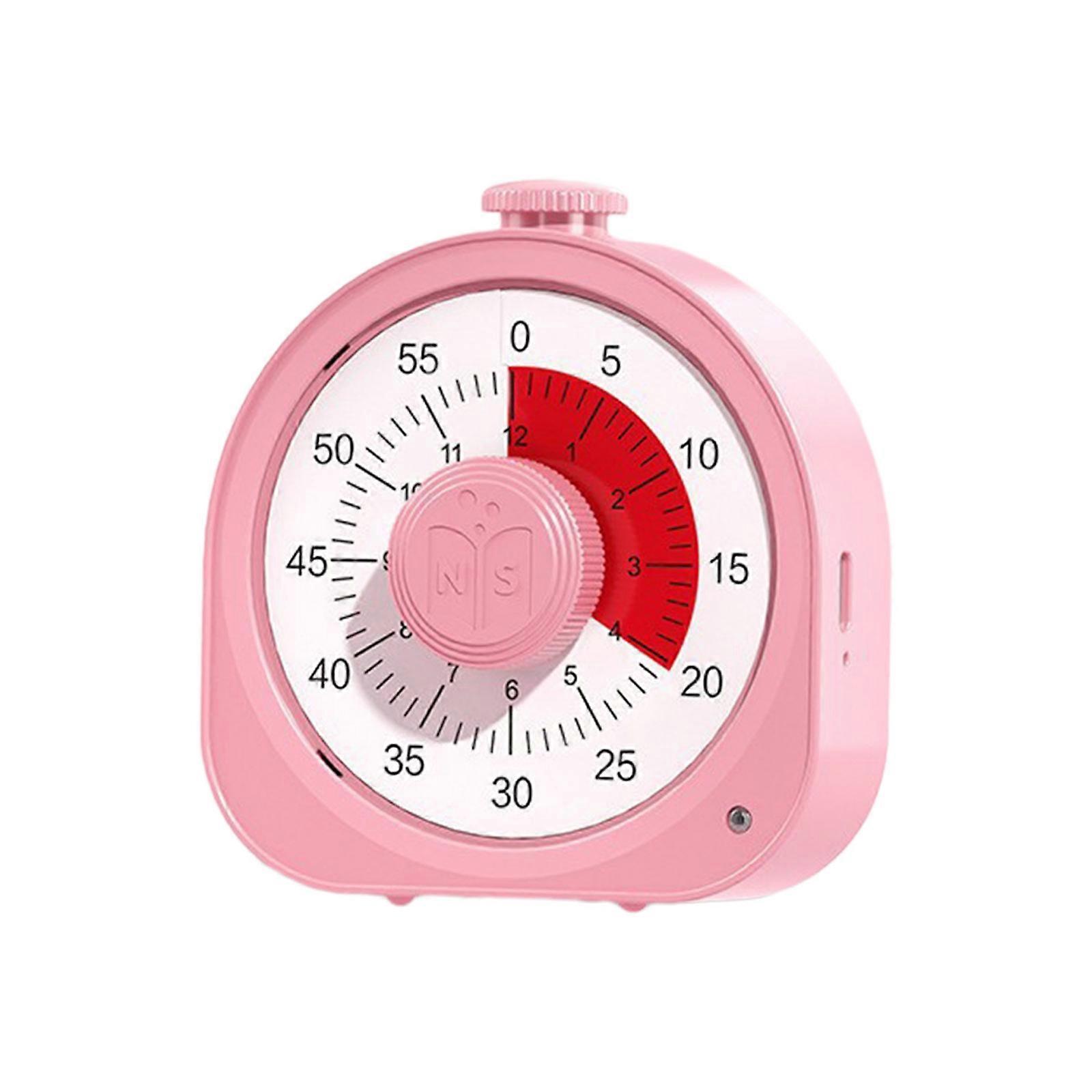 Alarm Clocks Practical Visual Timers Clocks Effective Timing Manager Cooking Timers for Kitchen Cooking Outdoor Activity Pink
