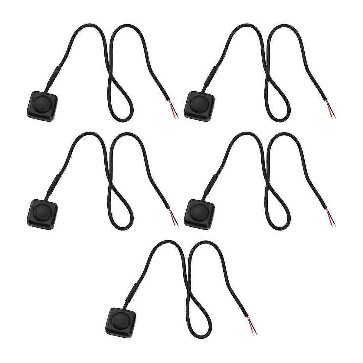 5Pcs Momentary Switch Momentary Push Button ON Off Switch 12V 24V