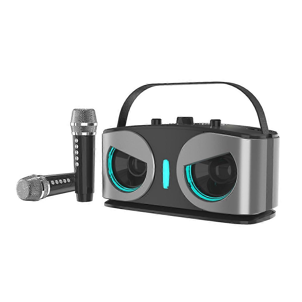 SD306plus Owl Bluetooth Speaker Powerful Portable with Dual Mics HIFI Sound Ideal for Karaoke and Ou