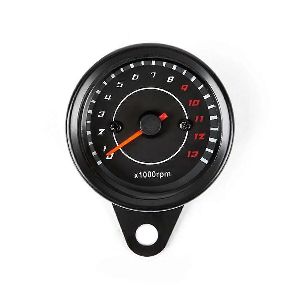 Motorcycle Odometer Universal Motorcycle Accessories Digital Tachometer Speedometer Odometer Tachometer LED Backlight Gauge DC 12V Tachometer