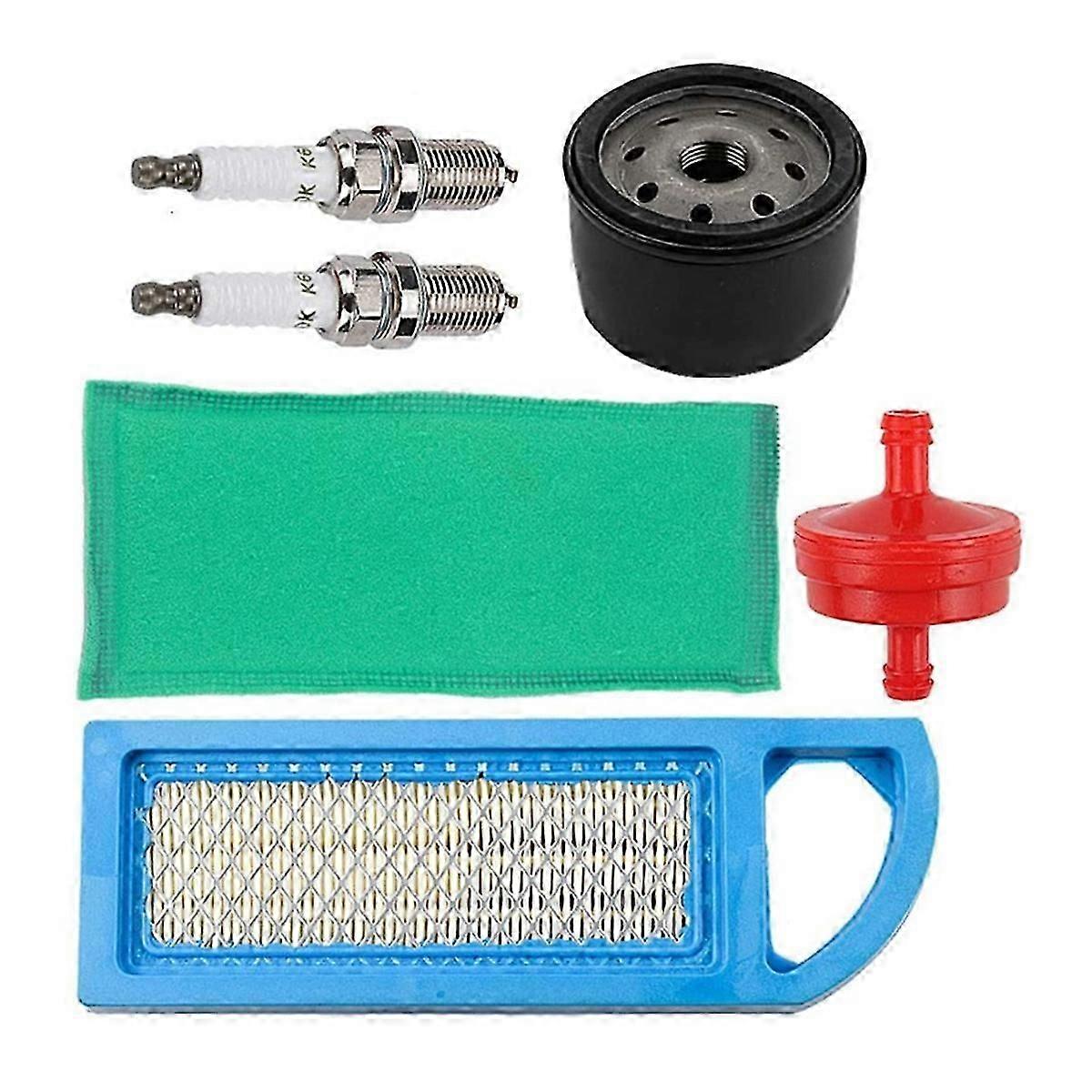 698083 795115 Air Filter with Oil Filter Compatible with Briggs & Stratton 794422 697014 697776 John Deere LA115