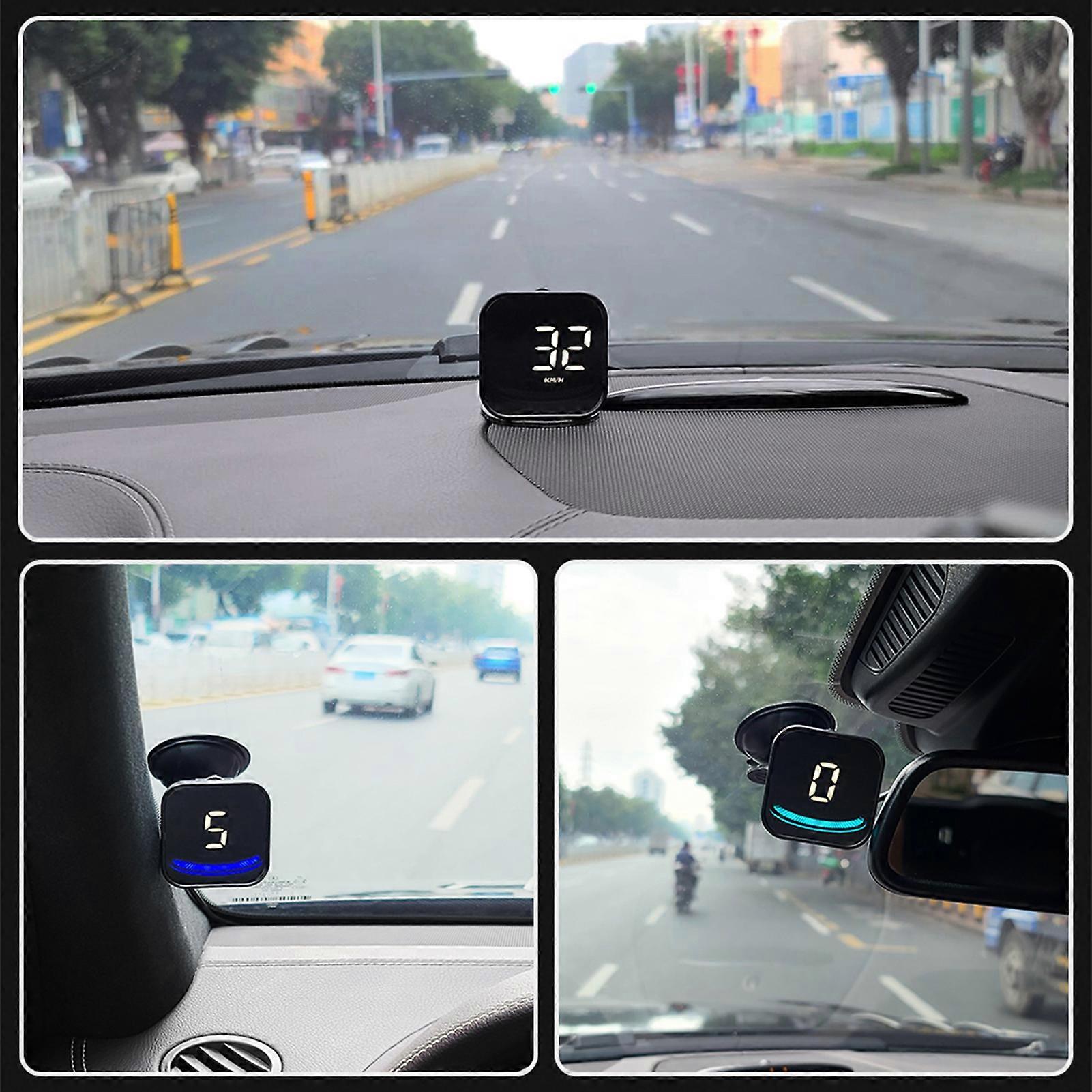 Smart Display, Universal Car GPS Head-Up Display with Displays Speed, , Number of Satellites, Kilometer Mile Toggle and More