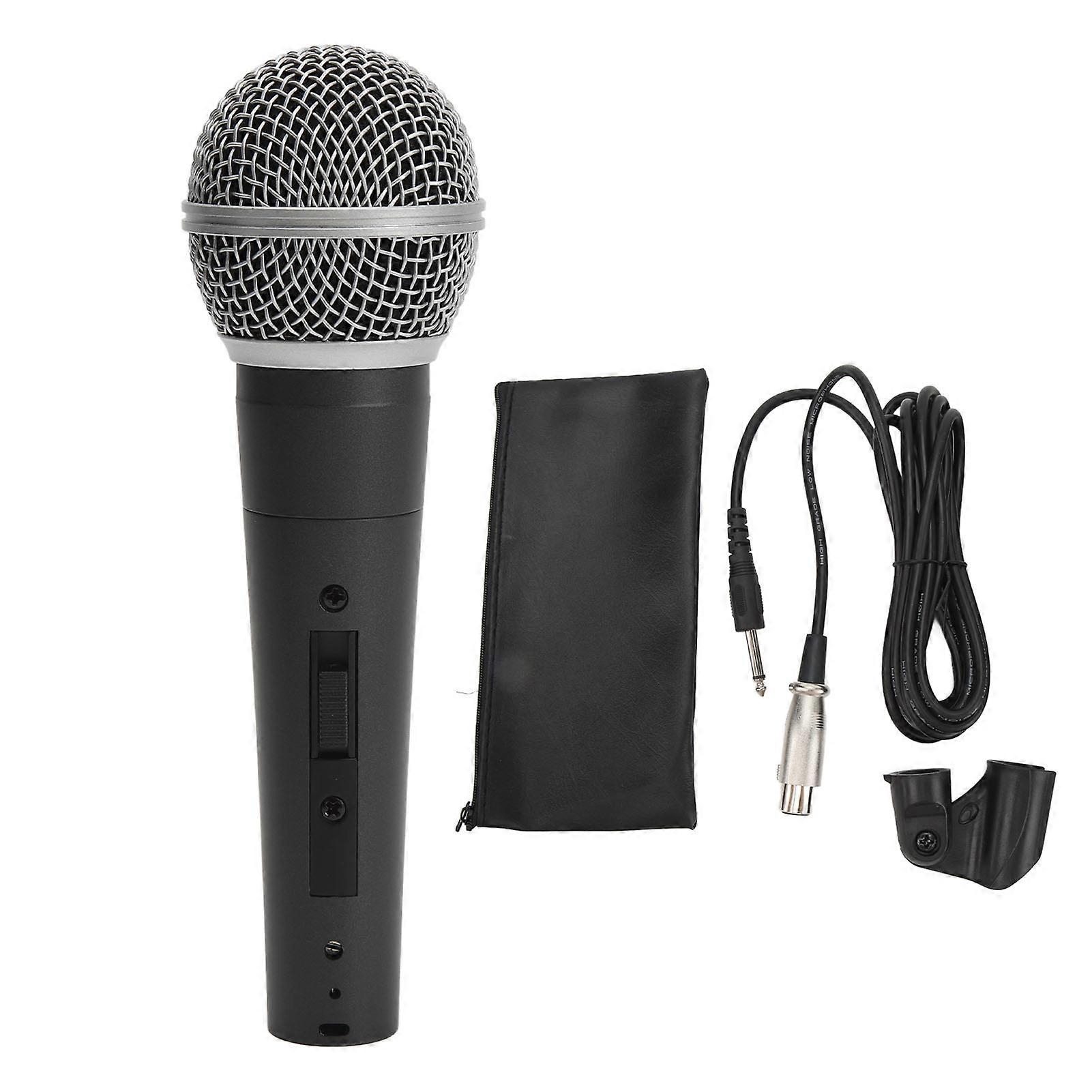 Wired Microphone Home KTV Stage Performance Microphone Wired Handheld Microphone