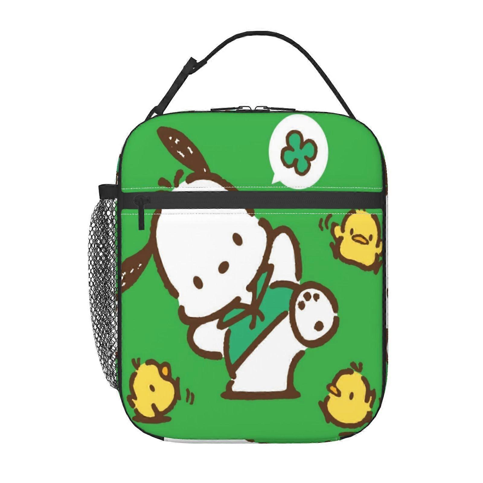 h296 Sanrio Lunch Bag Expandable Side Panels, Adjustable Capacity from 4L to 6L, Smart Space Utilization x296