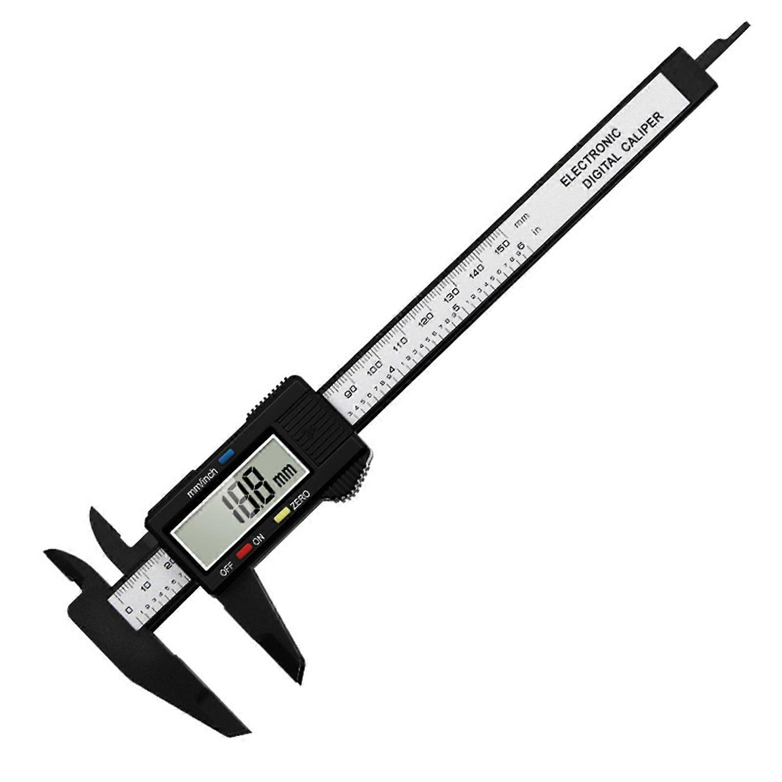 Black Electric Digimatic Stable LCD Clear Reading Simple High Strength Electronic Caliper 0‑150mm