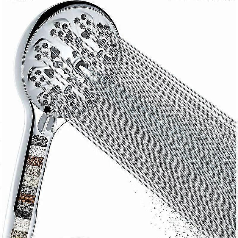 1pcs-Shower-Single shower (including filter rod)-Electroplating