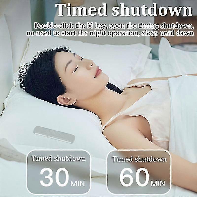 Pocket Bluetooth Speaker Bone Conduction Wireless Stereo Soundbar Music Box Built-in White Noise Improve Sleep-