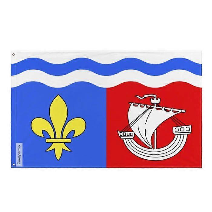 Hauts-de-Seine Flag – 192 x 288 cm – Polyester – Iron Eyelets – Durable