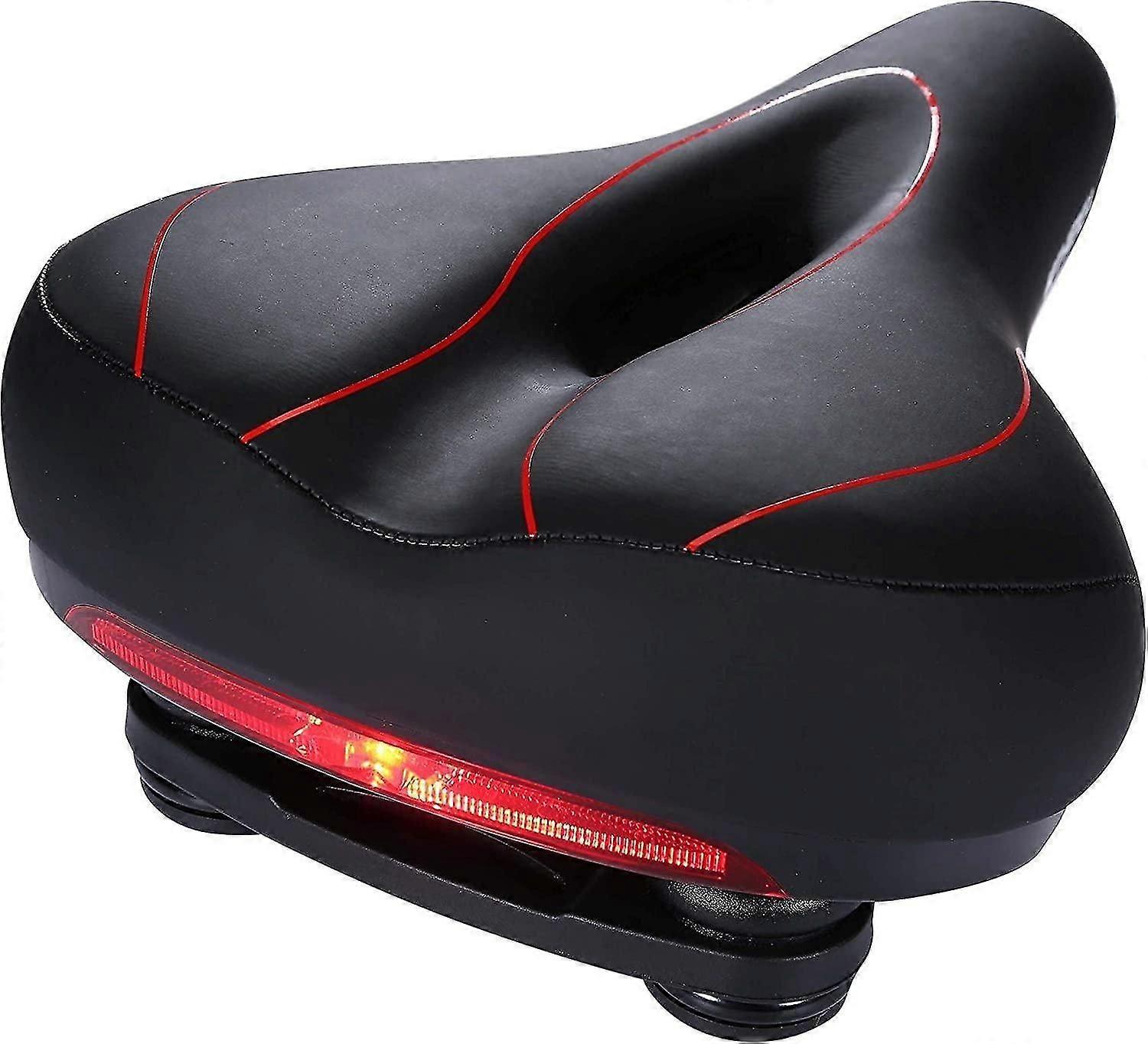 Ergonomic and Elastic Bicycle Saddle Breathable Bicycle Seat with Hollow Breathable Cushion Foam Pad