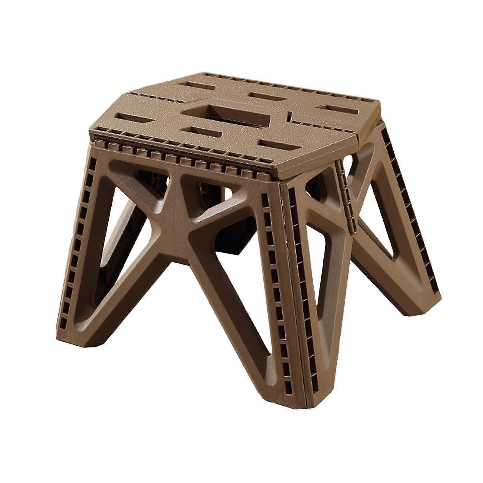 Portable Foldable Step Stool Stepping Stool with Carry Handle Stool Camping