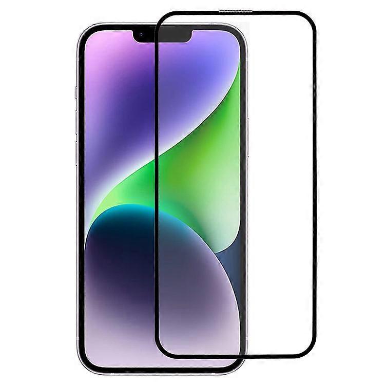 Bulk Purchasing 10Pcs / Set Compatible For iPhone 14 Plus Tempered Glass Full Screen Protector 9H Hardness