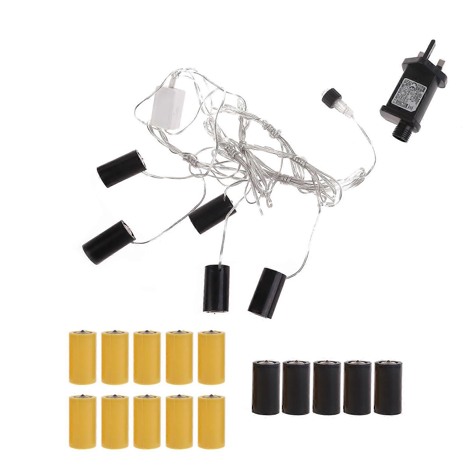 LR14 C Battery Eliminators Power Supply Adapter Cable LR14 C 4.5V 3V Dummy Battery Repalce for LED Lamps/Water Heater