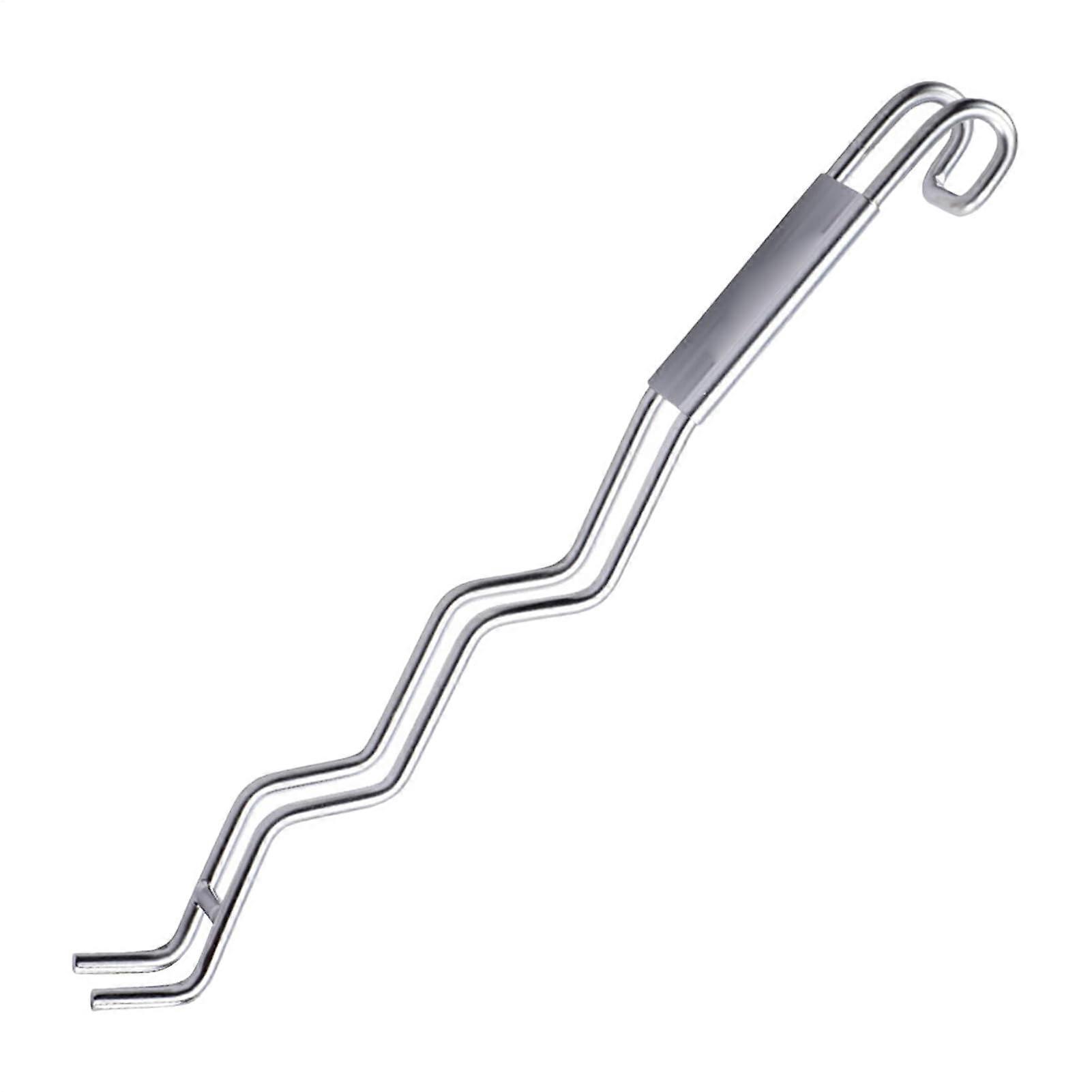 Grill Net Clip, Grill Bar Clip Stainless Steel Grill Fork Grill Utensils