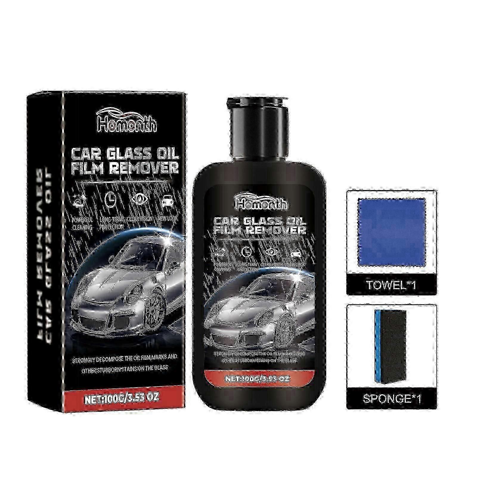 Automotive Glass Coating Paste Windshield Cleaning Decontamination Waterproof Windows Rainproof Car Cleaning